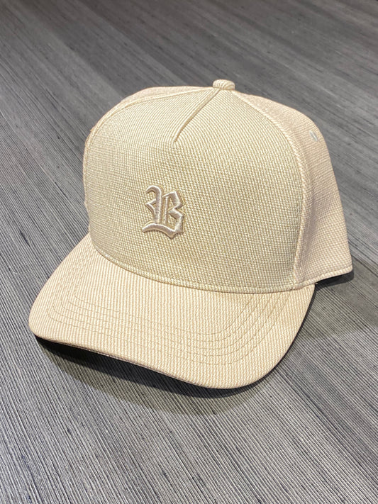Boné Snapback Linho Bege Exclusive