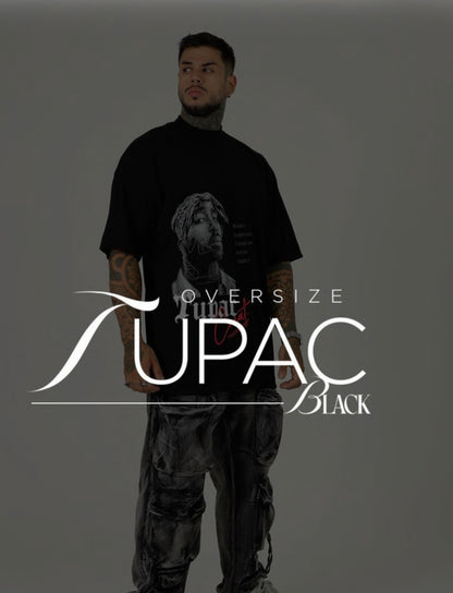 Camiseta Oversized TUPAC Black