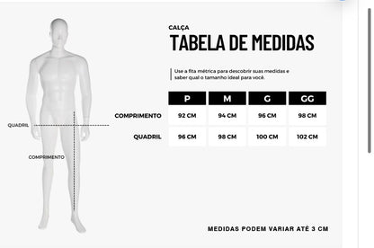 Calça Mahe Peluciada Preta Logo