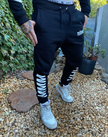 Conjunto Moletom Mahe Black White