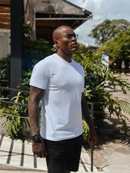 Camiseta LV Semi Long White