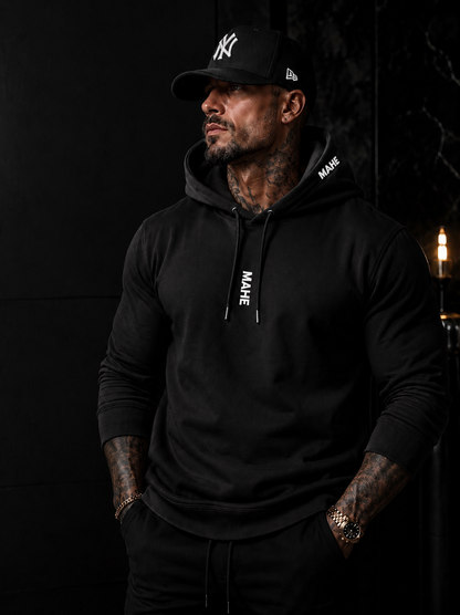 Moletom Mahe Essential Hoodie Black