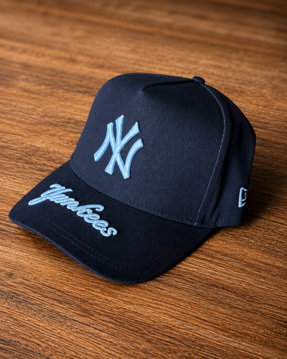 Boné New Era Yankess Marinho Branco