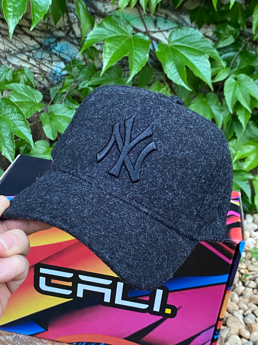 Boné New Era NY Eframe Black