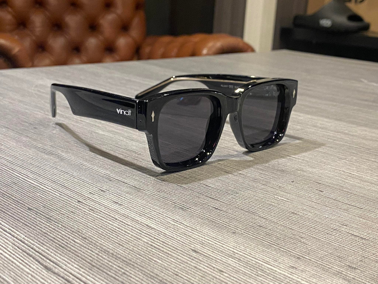Óculos de Sol Wayfarer Preto
