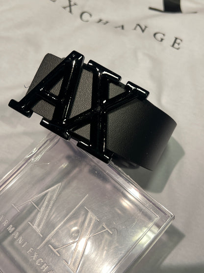 Cinto em Couro AX Black