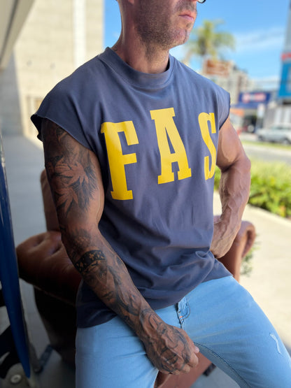 Regata Ghost FAS Grey/Yellow Machão