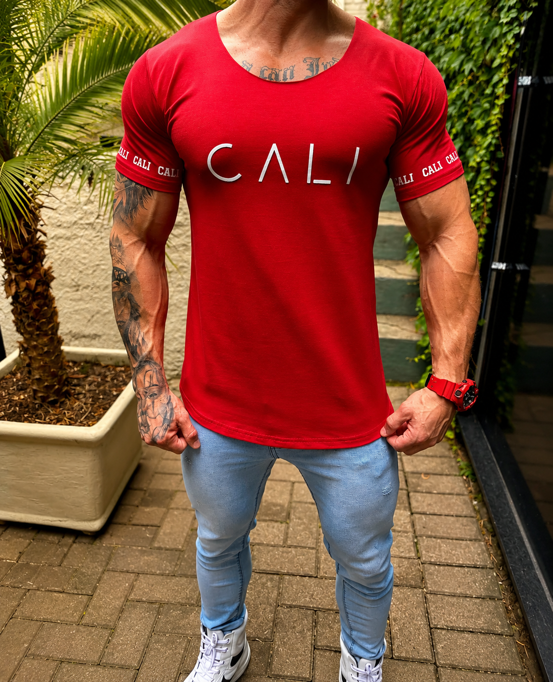 Camiseta Cali Rood Red