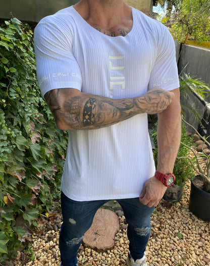 Camiseta Cali Canelada All White