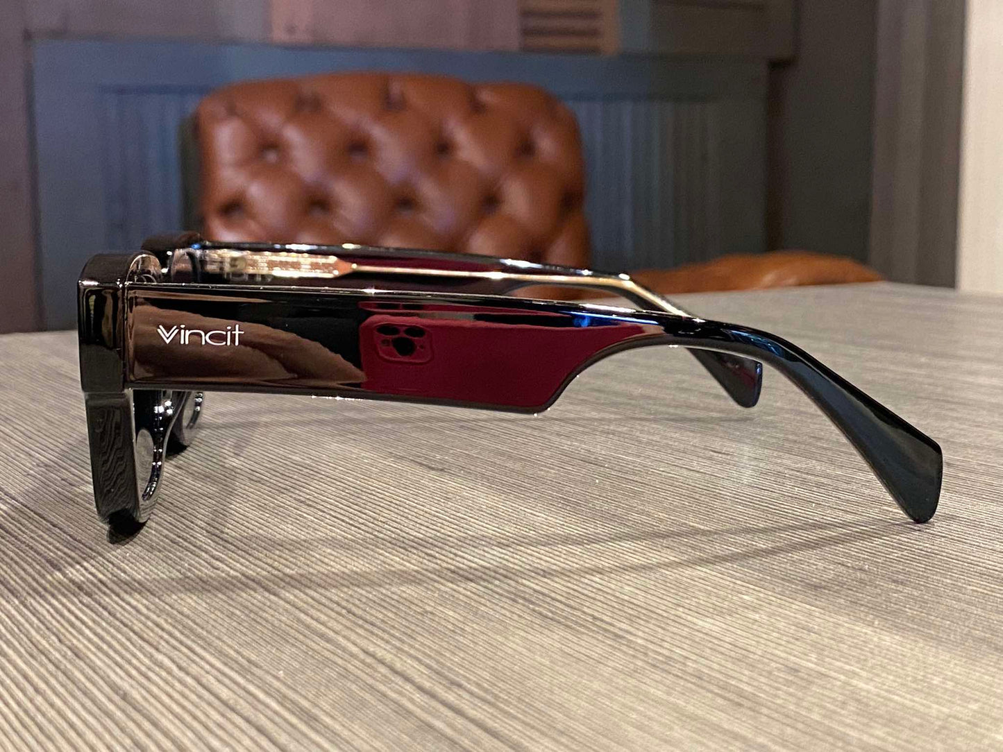 Óculos de Sol Wayfarer Preto