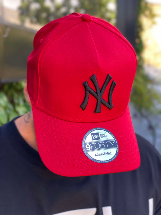 New Era NY Destroyer Red Cap 