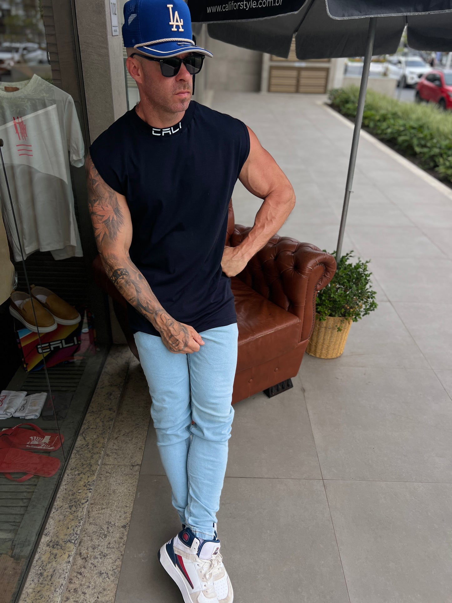 Regata Oversized Cali Tesla Black