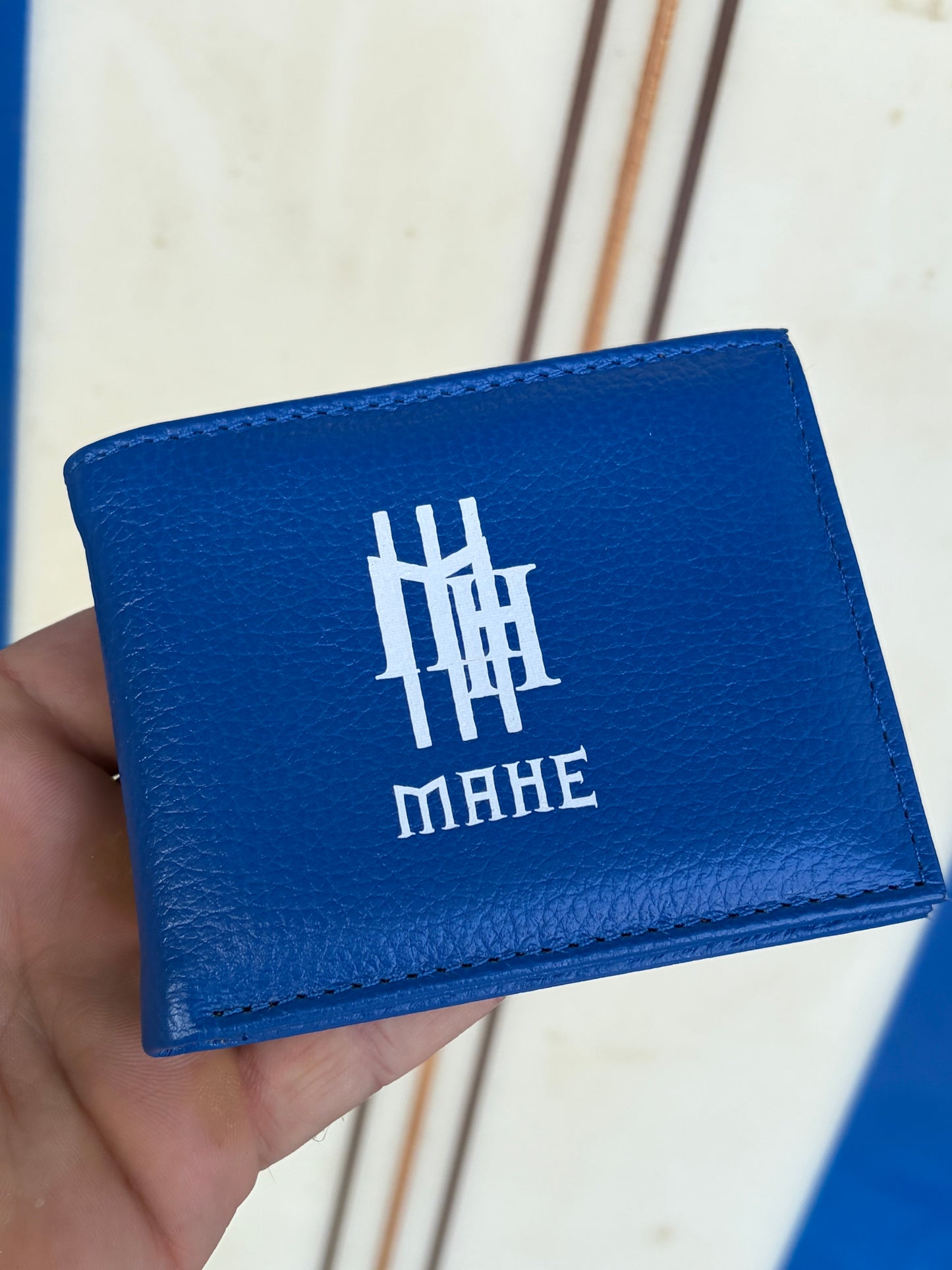 Carteira Mahe Blue Couro