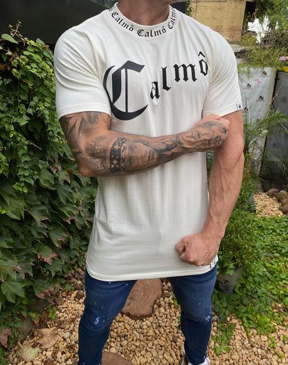 Camiseta Calmô Relevo White