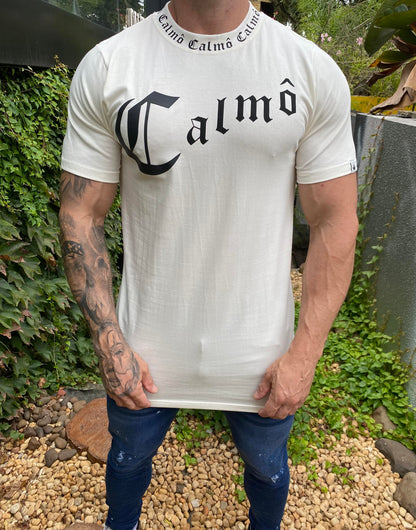 Camiseta Calmô Relevo White