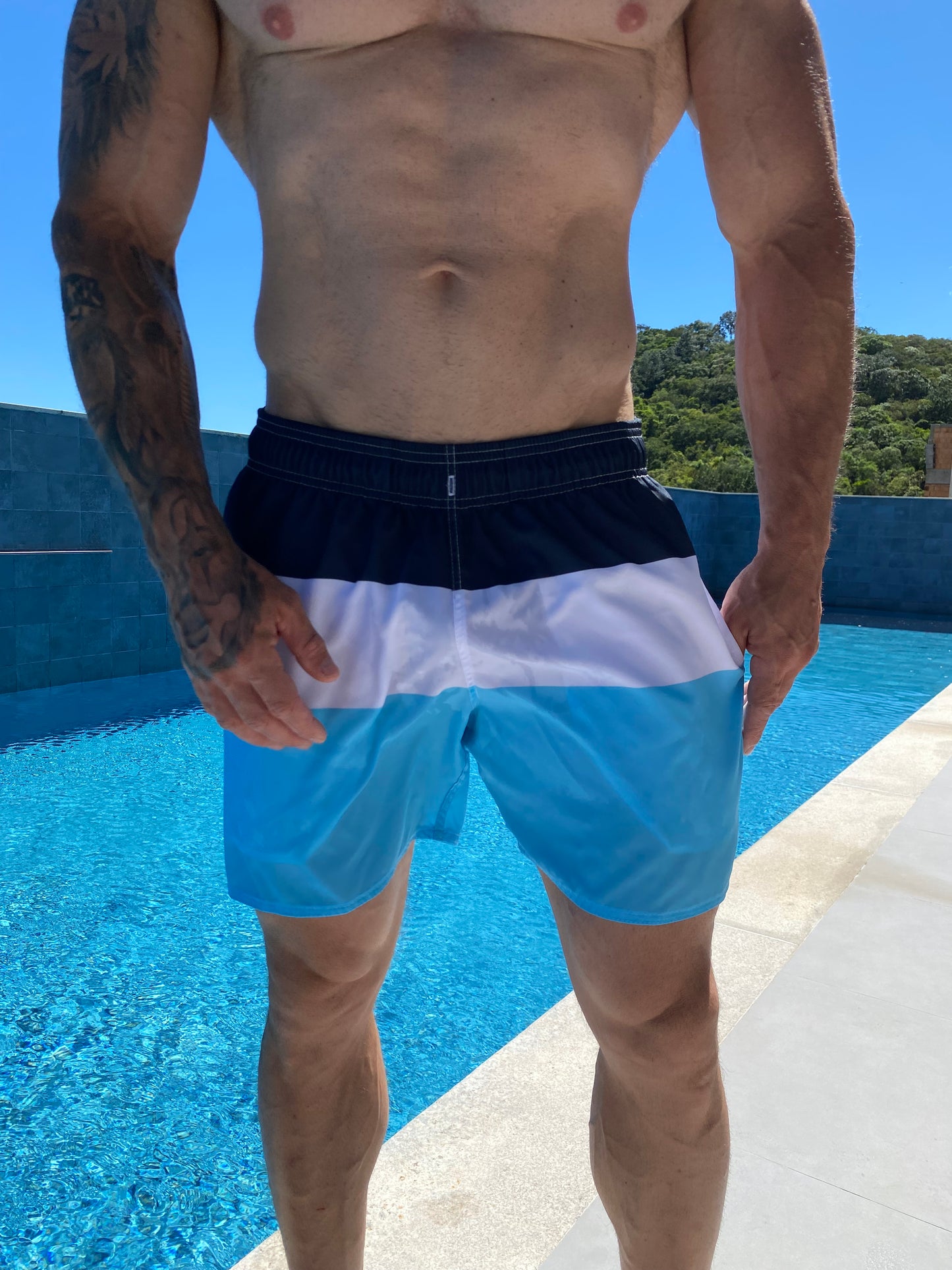 Shorts Praia- Secagem rápida