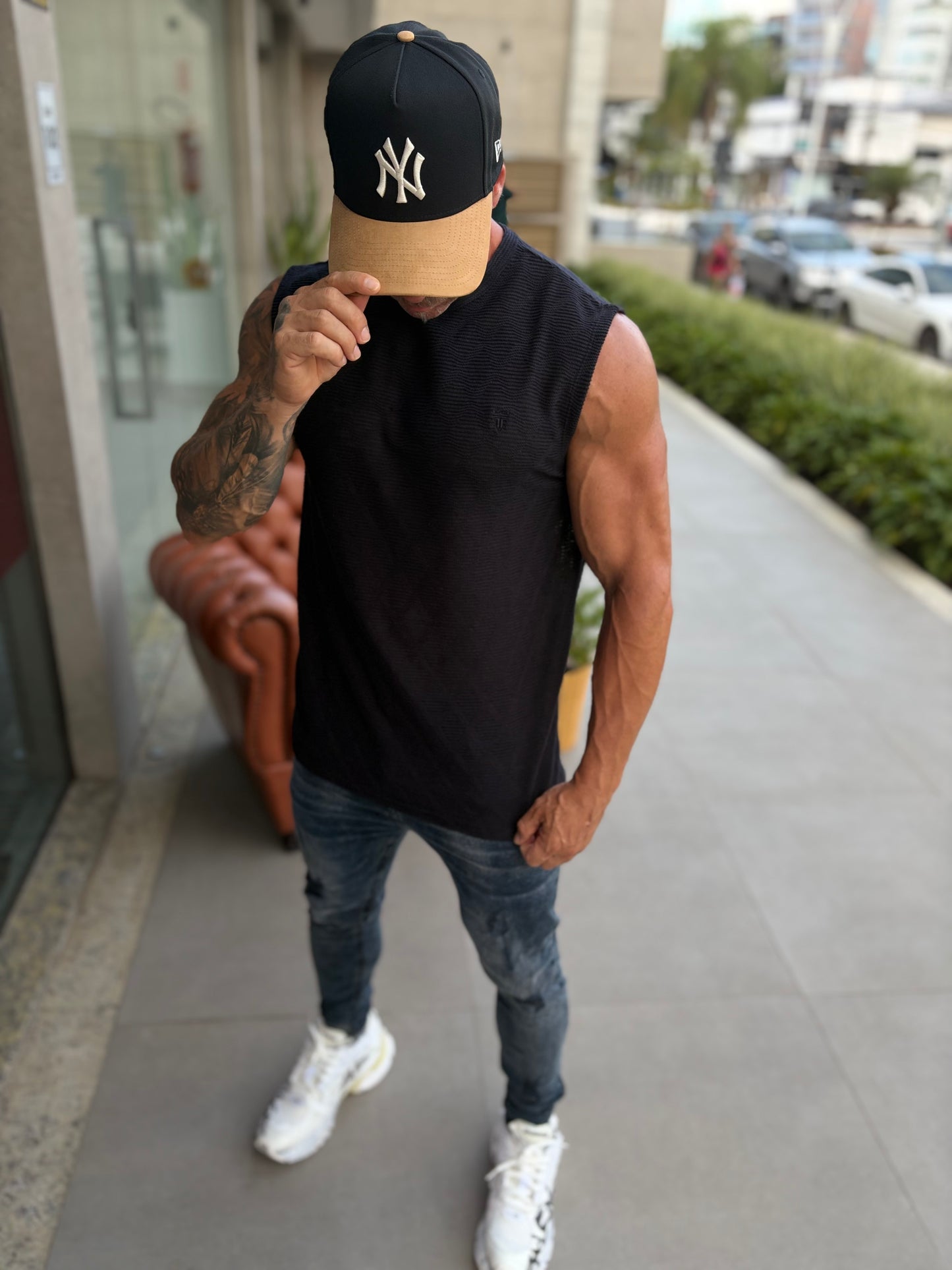 Regata Gola Tricot Losango