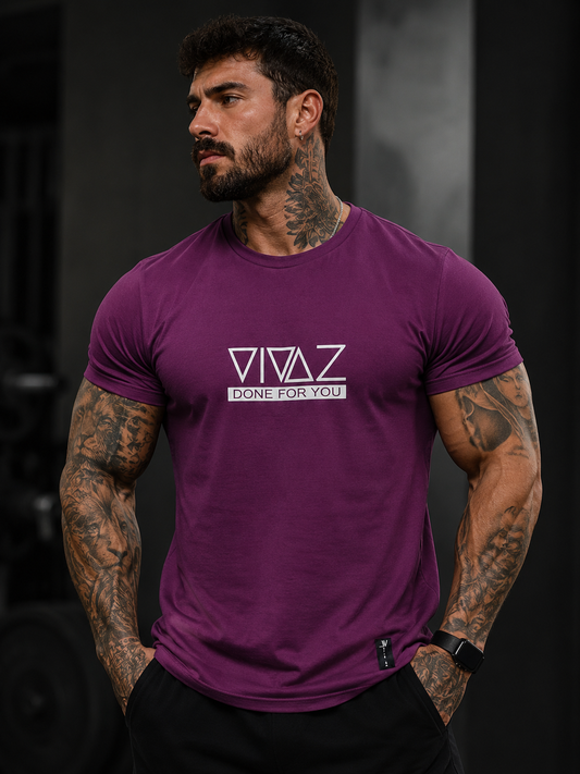Camiseta LV Purple Done For You