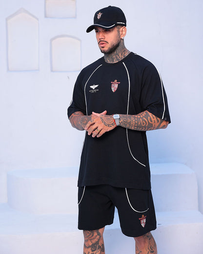 CONJUNTO OVER VIVO BRASÃO PRETO