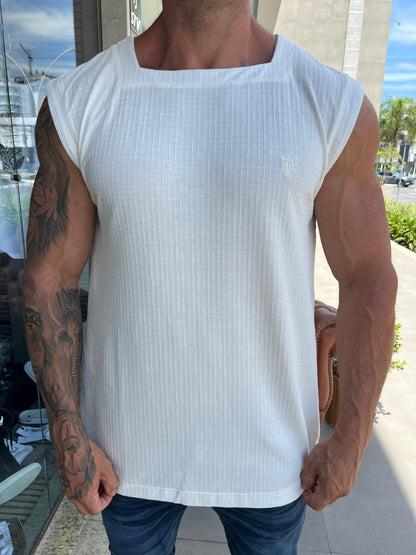 Regata Gola Quadrada Tricot