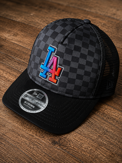 Boné 9FORTY M-Crown A-Frame Los Angeles Dodgers Gradient Raceway