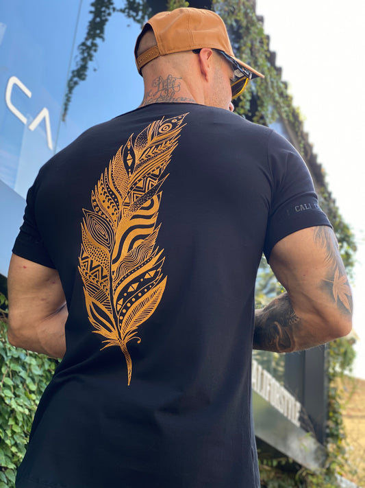 Camiseta Cali Feather Gold