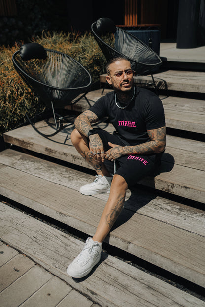 Conjunto Mahe Black/Pink