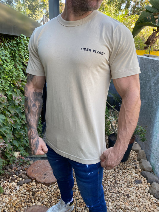 Camiseta Lider Vivaz Essentials Bege