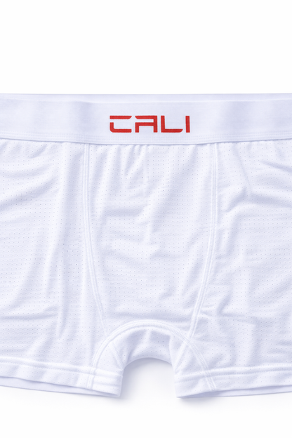 Cueca Cali Branca Vermelha