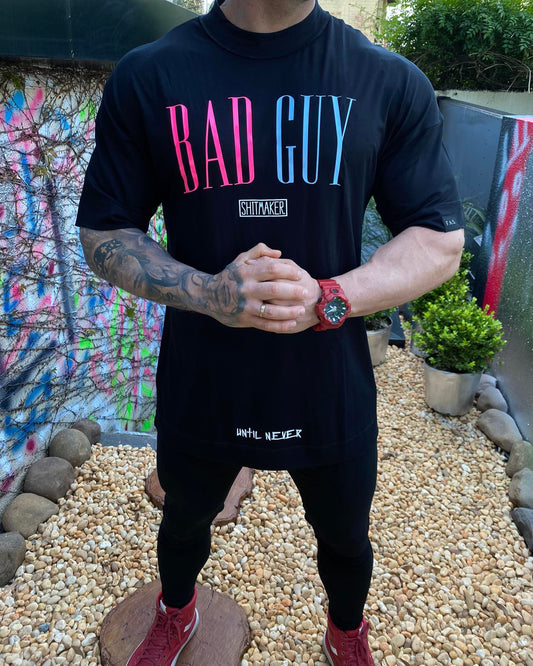 Camiseta Oversized Bad Guy Pink