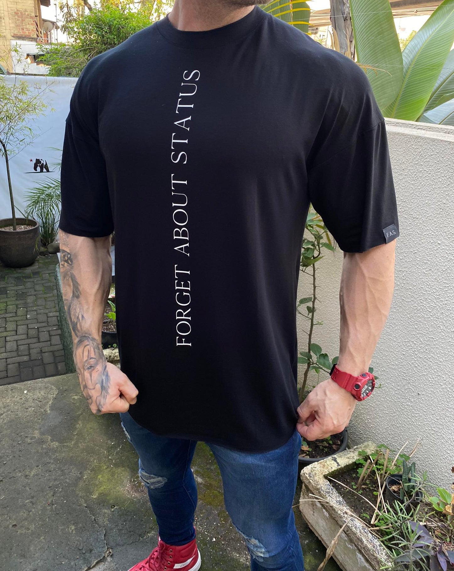 Camiseta Oversized Forget About