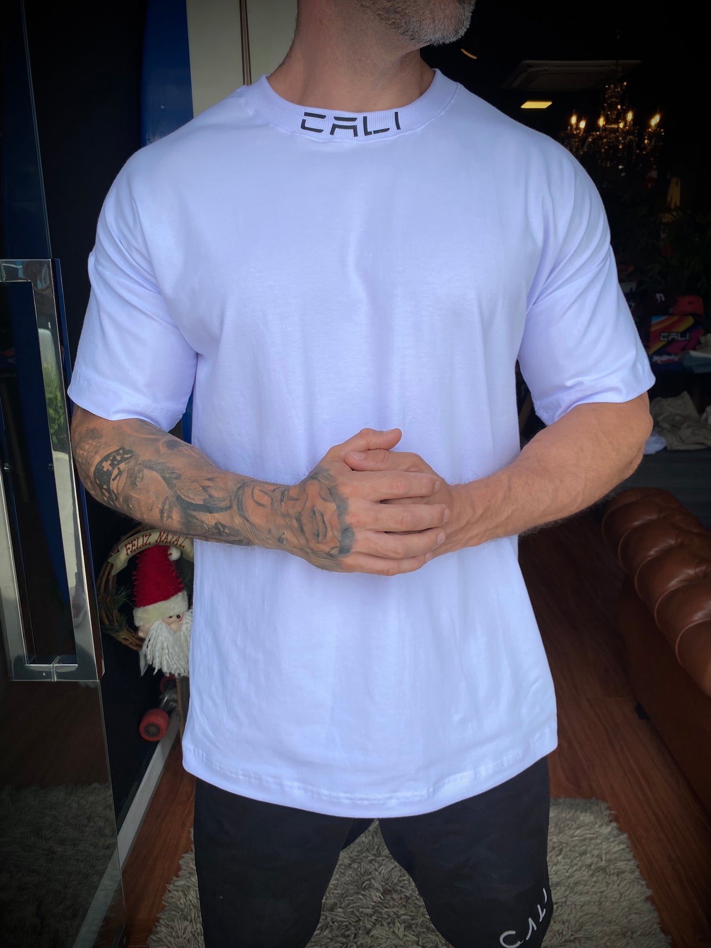 Camiseta Cali Over White