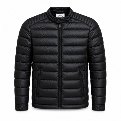 Jaqueta Tech Puffer Preta Forrada