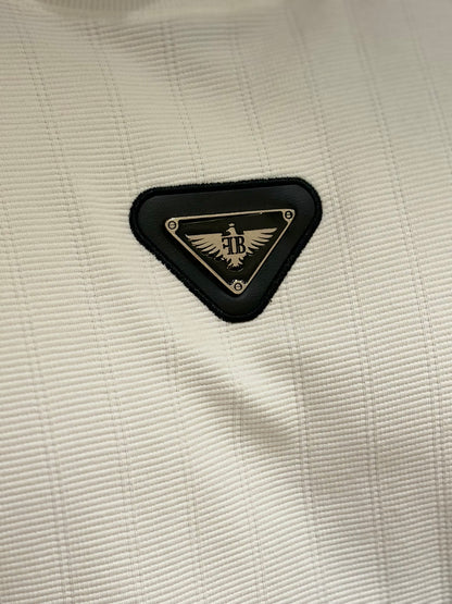 Camiseta Over Águia Textura OFF White