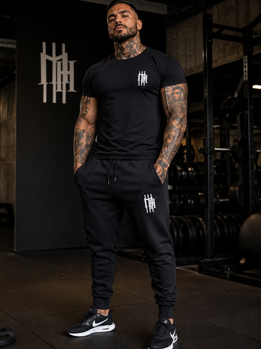 CALÇA OVER MAHE ALL BLACK