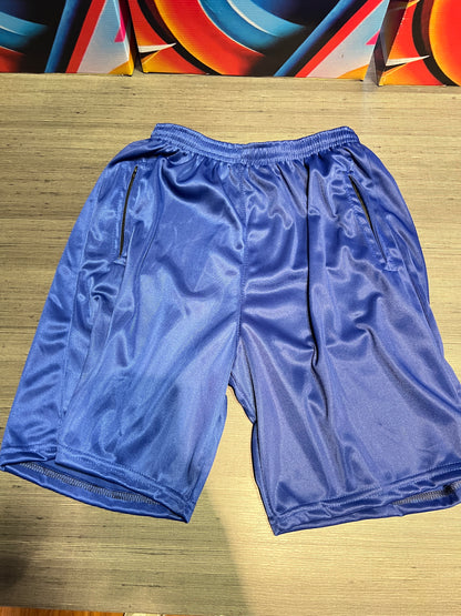 Shorts Ziper Blue