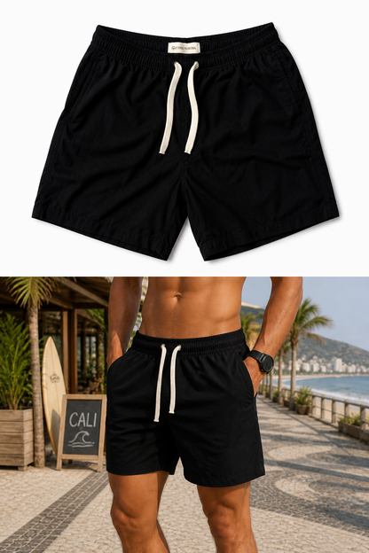 Short Mauricinho Linho Black Cosa Nostra