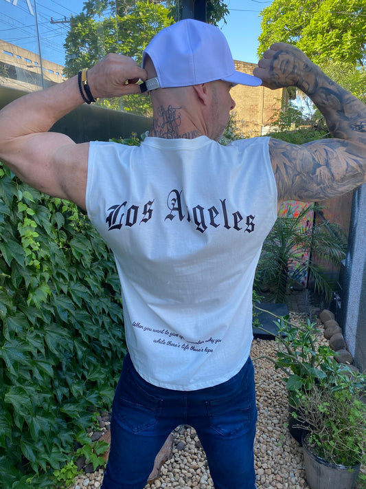 Regata Machão Los Angeles White