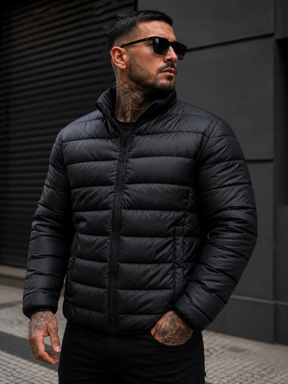 Jaqueta Tech Puffer Preta
