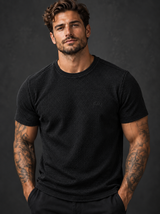 Camiseta Cali Textura Premium Black