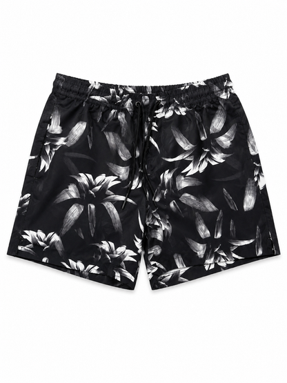 Short Beachwear Folhas
