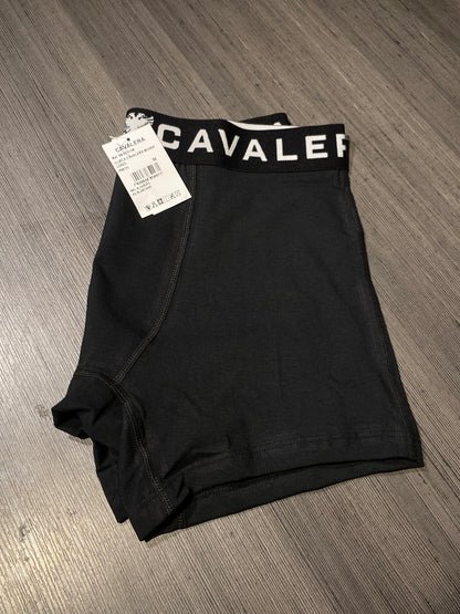 Cueca Cavalera Boxer Preto Logo
