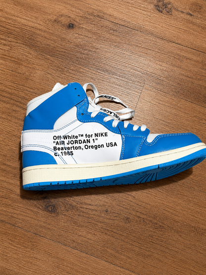 Tênis Nike Air Jordan Off-White x Air Jordan 1 High UNC