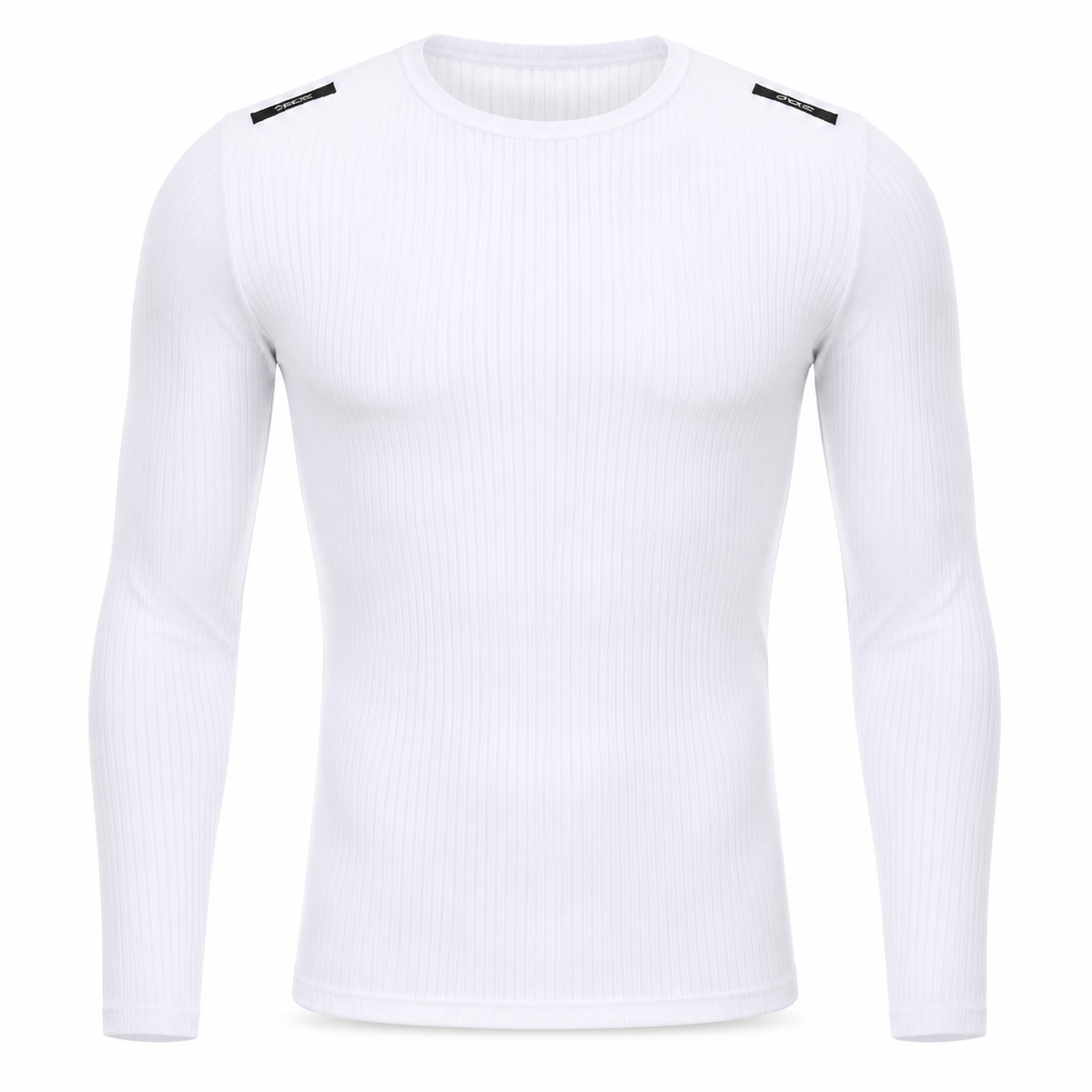Camiseta Canelada Longa White