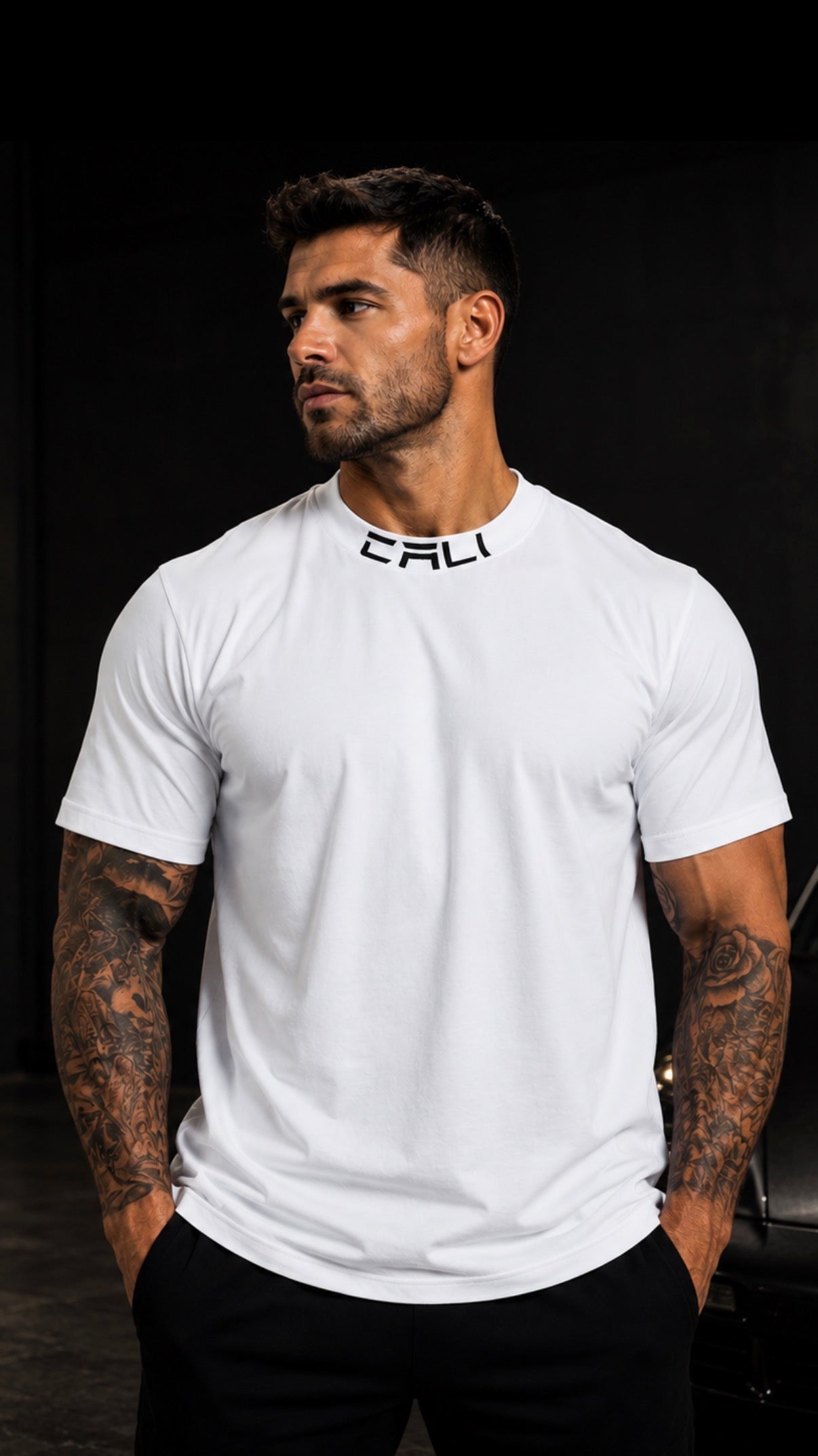 Camiseta Cali Over White