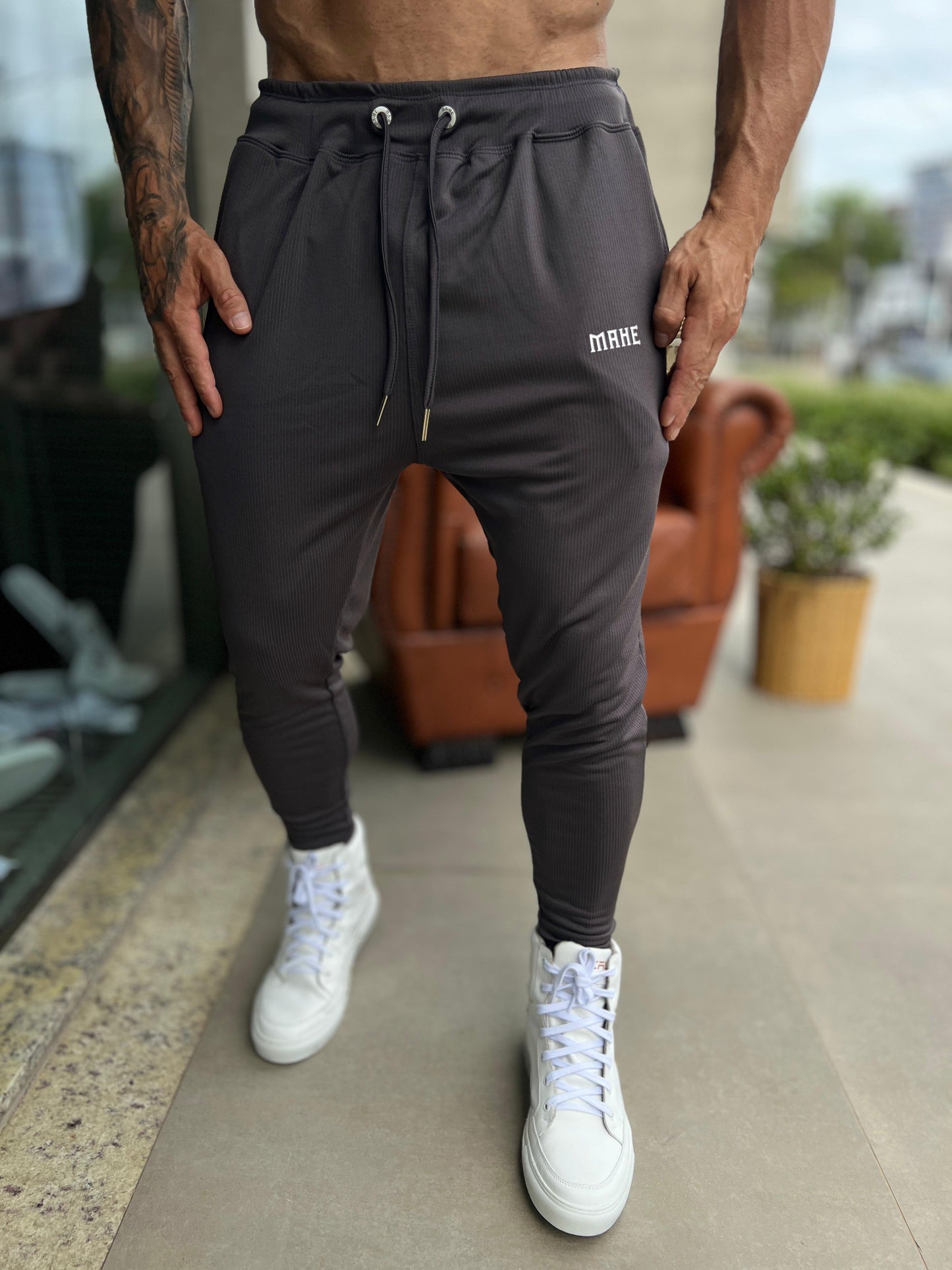 Calça Mahe Skinny Grey