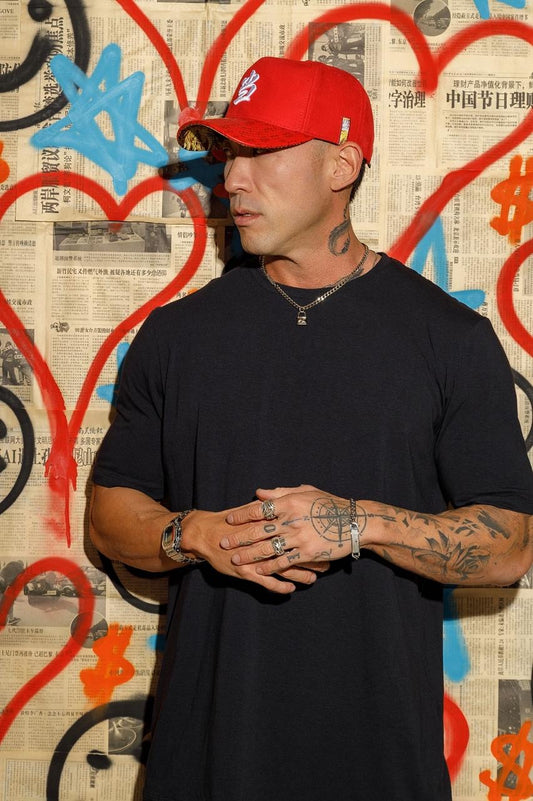 Boné Snapback Preto Follow Reflex Silver