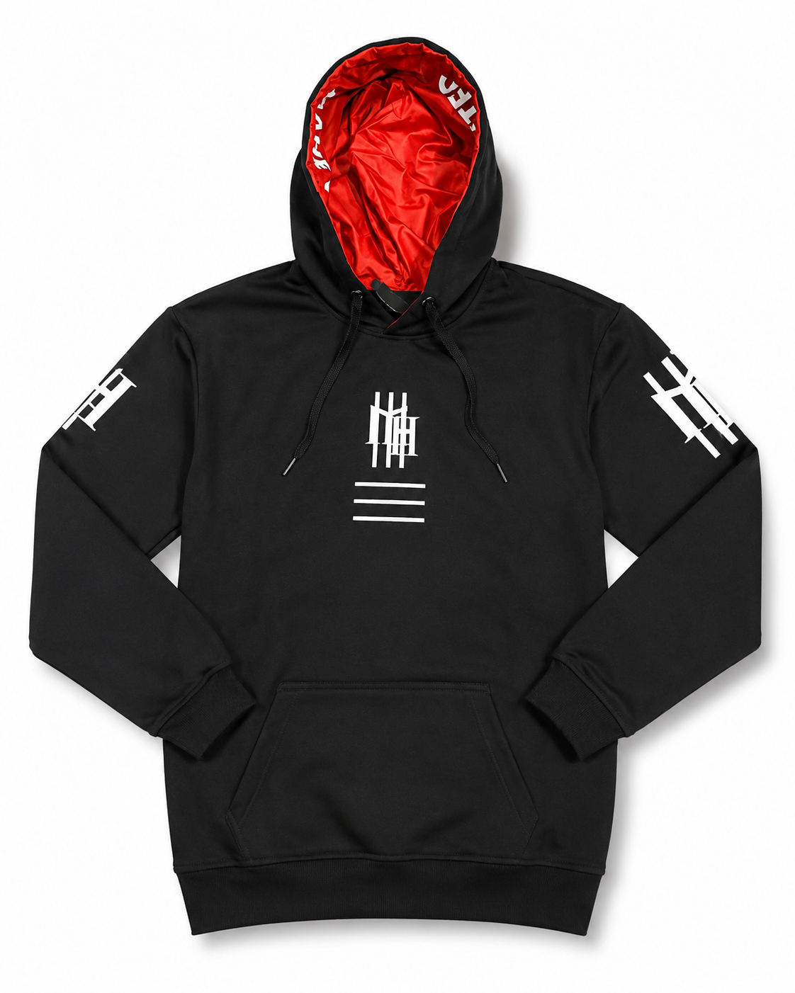 Moletom Canguru Mahe Black Red - LANÇAMENTO EXCLUSIVO