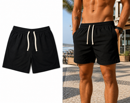 Short Mauricinho Linho Black Cosa Nostra