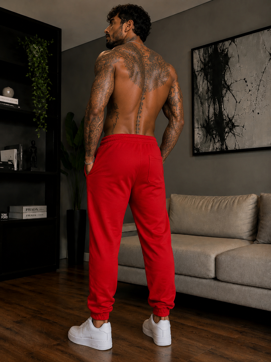 Calça Mahe Over Red